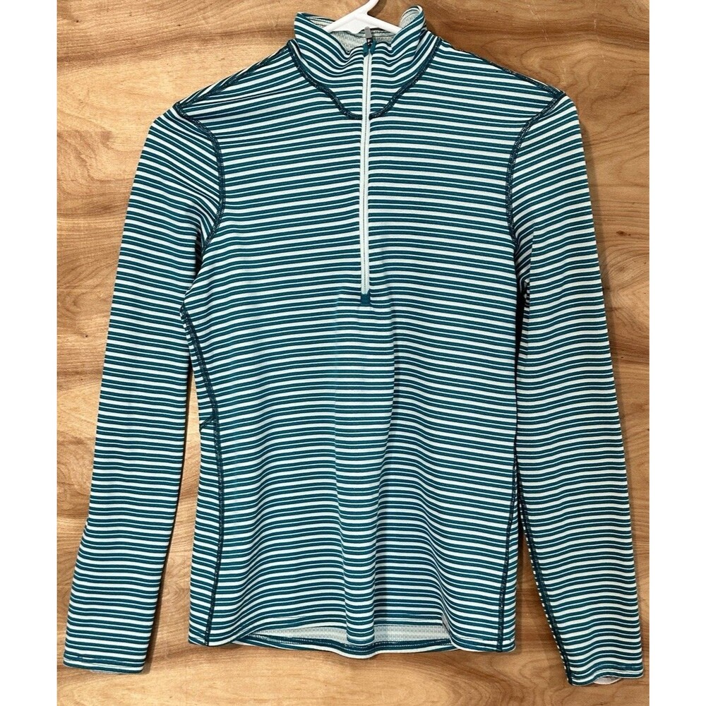 Patagonia Woman S Capilene  1/2 Zip Striped Pullover